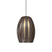 Accord Lighting - One Light Pendant - Barrel - American Walnut- Union Lighting Luminaires Decor
