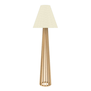 Accord Lighting - One Light Floor Lamp - Slatted - Maple- Union Lighting Luminaires Decor