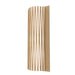 Accord Lighting - Two Light Wall Lamp - Living Hinges - Maple- Union Lighting Luminaires Decor