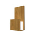 Accord Lighting - Two Light Wall Lamp - Clean - Louro Freijo- Union Lighting Luminaires Decor
