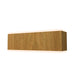 Accord Lighting - Two Light Wall Lamp - Clean - Louro Freijo- Union Lighting Luminaires Decor