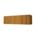 Accord Lighting - Two Light Wall Lamp - Clean - Teak- Union Lighting Luminaires Decor