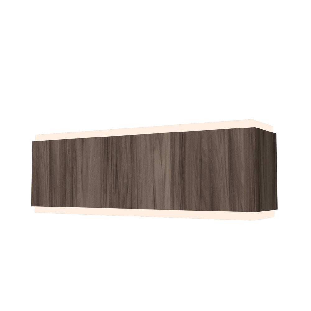 Accord Lighting - Two Light Wall Lamp - Clean - American Walnut- Union Lighting Luminaires Decor