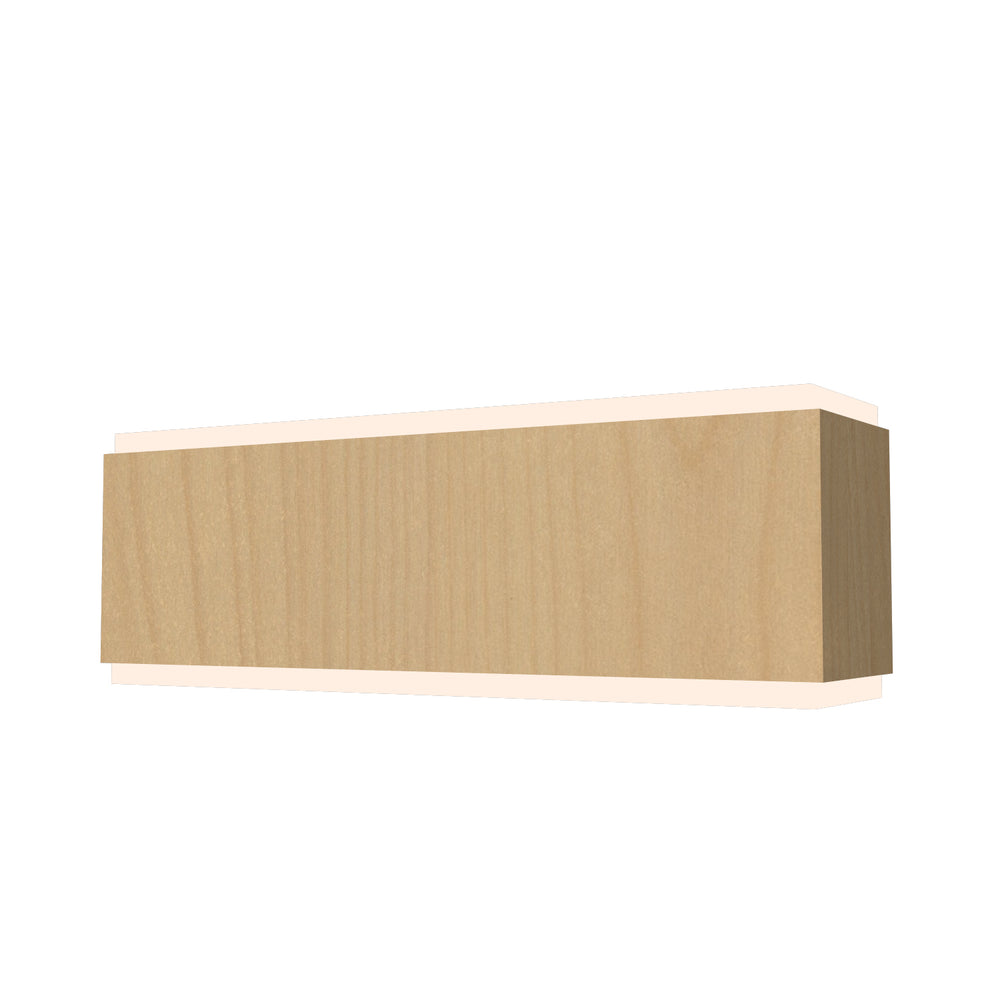 Accord Lighting - Two Light Wall Lamp - Clean - Maple- Union Lighting Luminaires Decor