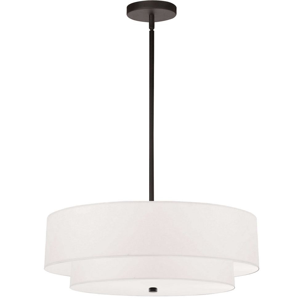 Dainolite Canada - Four Light Pendant - Everly - Black- Union Lighting Luminaires Decor