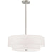 Dainolite Canada - Four Light Pendant - Everly - Satin Chrome- Union Lighting Luminaires Decor