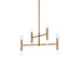 Dainolite Canada - Eight Light Chandelier - Ava - Vintage Bronze- Union Lighting Luminaires Decor