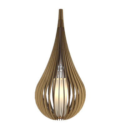 Accord Lighting - One Light Table Lamp - Cappadocia - Louro Freijo- Union Lighting Luminaires Decor
