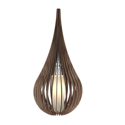 Accord Lighting - One Light Table Lamp - Cappadocia - American Walnut- Union Lighting Luminaires Decor
