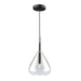 Artcraft Canada - One Light Pendant - Conic - Black- Union Lighting Luminaires Decor