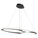Artcraft Canada - LED Pendant - Gemini - Black, Nickel- Union Lighting Luminaires Decor