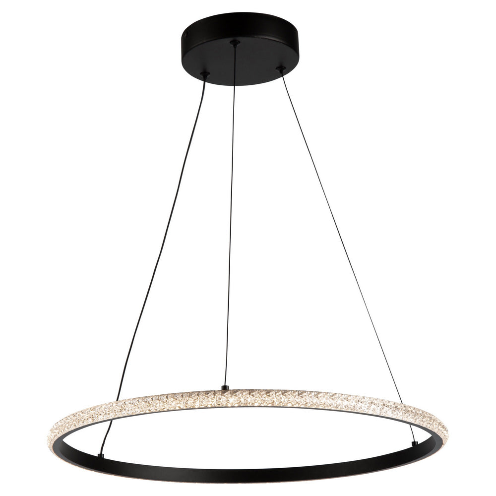 Artcraft Canada - LED Pendant - Nova - Black- Union Lighting Luminaires Decor