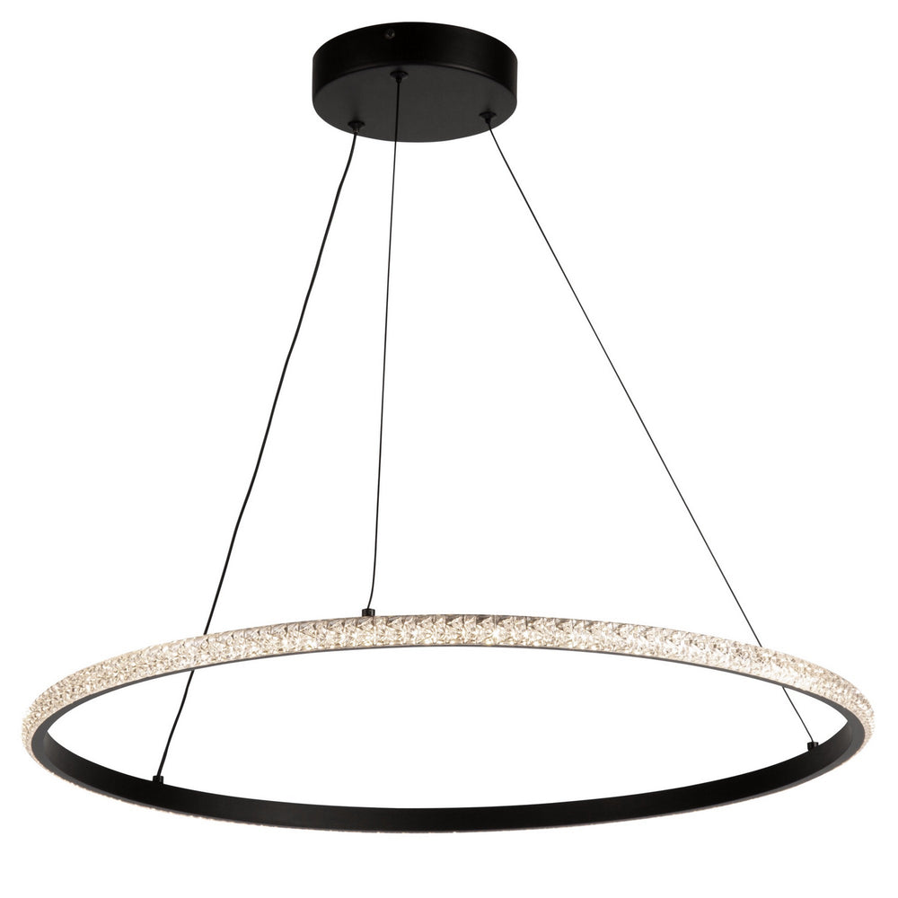 Artcraft Canada - LED Pendant - Nova - Black- Union Lighting Luminaires Decor