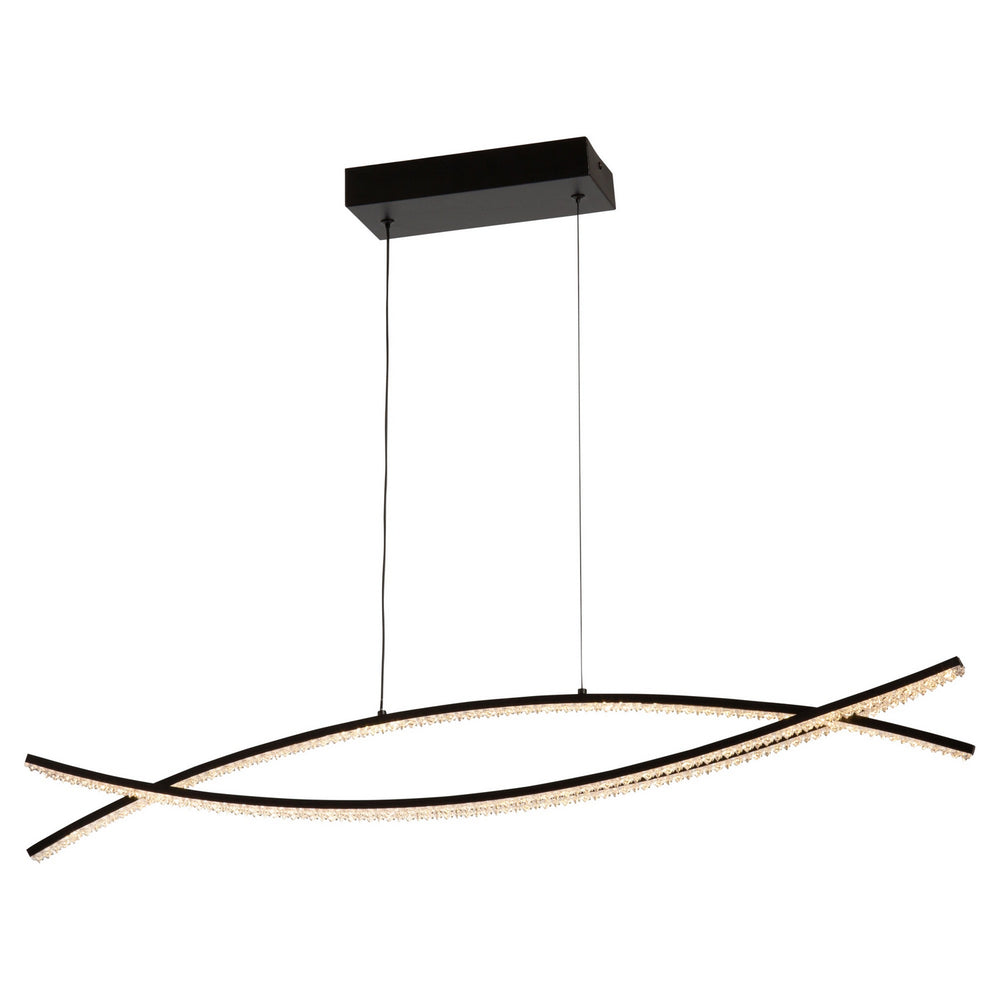 Artcraft Canada - LED Island Pendant - Nova - Black- Union Lighting Luminaires Decor