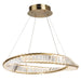 Artcraft Canada - LED Pendant - Stella - Brushed Brass- Union Lighting Luminaires Decor