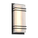 Artcraft Canada - LED Outdoor Wall Mount - Sausalito - Black- Union Lighting Luminaires Decor