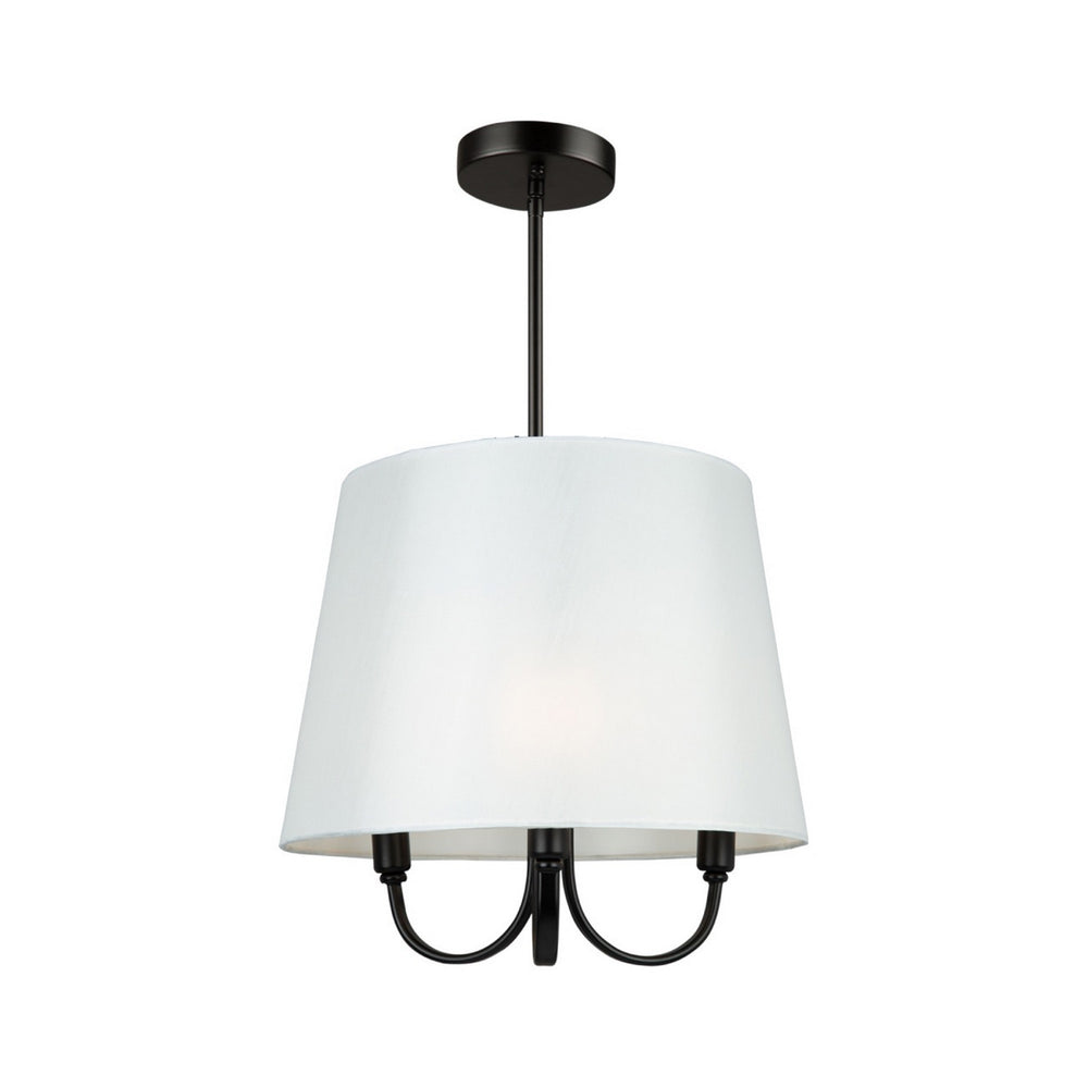 Artcraft Canada - Three Light Pendant - Rhythm - Black- Union Lighting Luminaires Decor