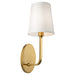 Artcraft Canada - One Light Wall Sconce - Rhythm - Brushed Gold- Union Lighting Luminaires Decor