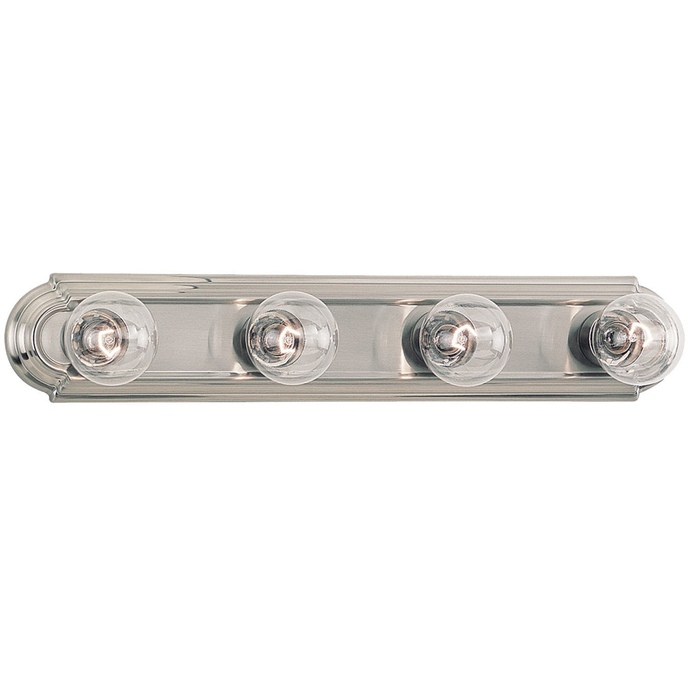 Generation Lighting Canada - Four Light Wall / Bath - De-Lovely - Brushed Nickel- Union Lighting Luminaires Decor