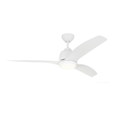 Visual Comfort Fan Canada - 54``Ceiling Fan - Avila Coastal 54 LED - Matte White- Union Lighting Luminaires Decor