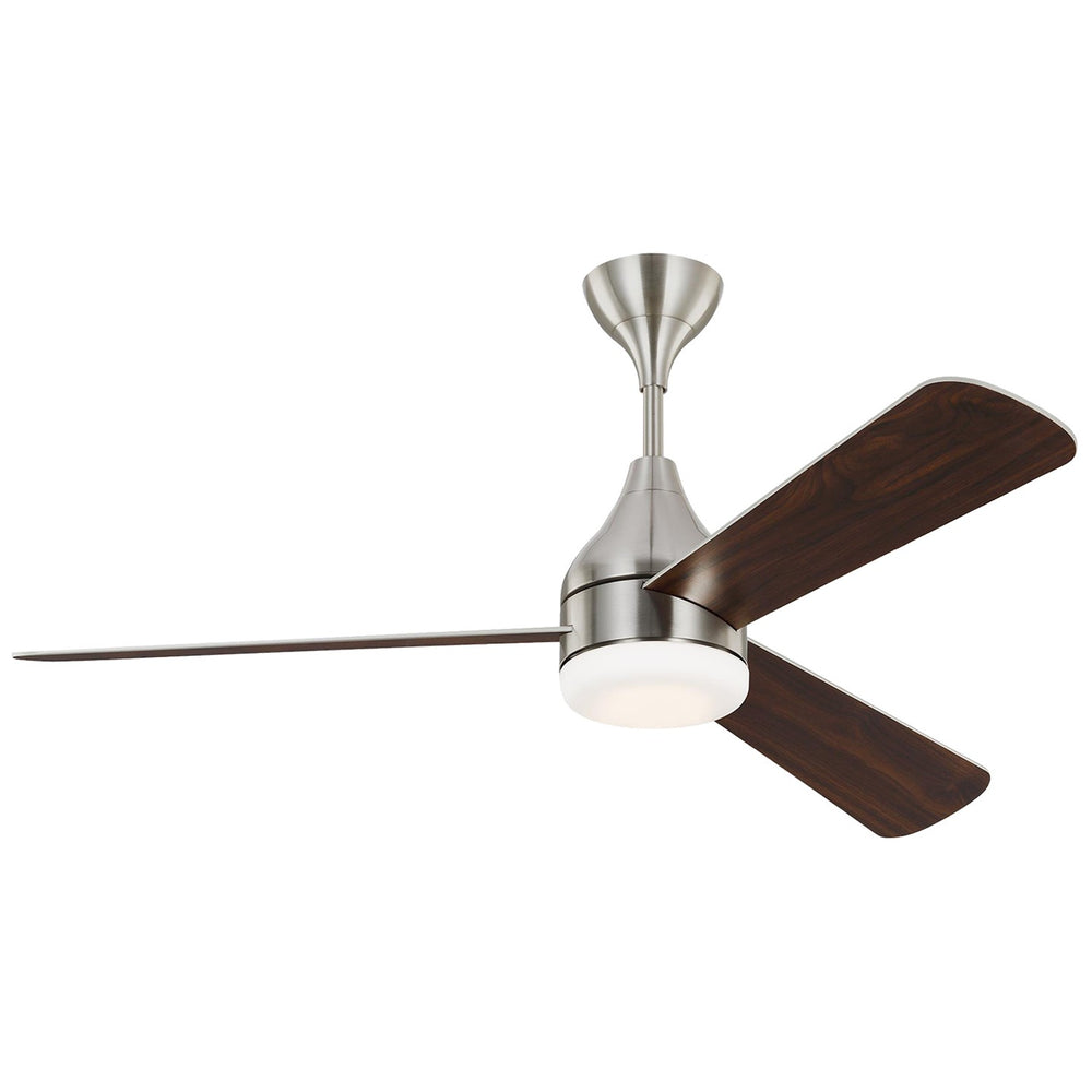 Visual Comfort Fan Canada - 52"Ceiling Fan - Streaming - Brushed Steel- Union Lighting Luminaires Decor