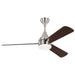 Visual Comfort Fan Canada - 52"Ceiling Fan - Streaming - Brushed Steel- Union Lighting Luminaires Decor
