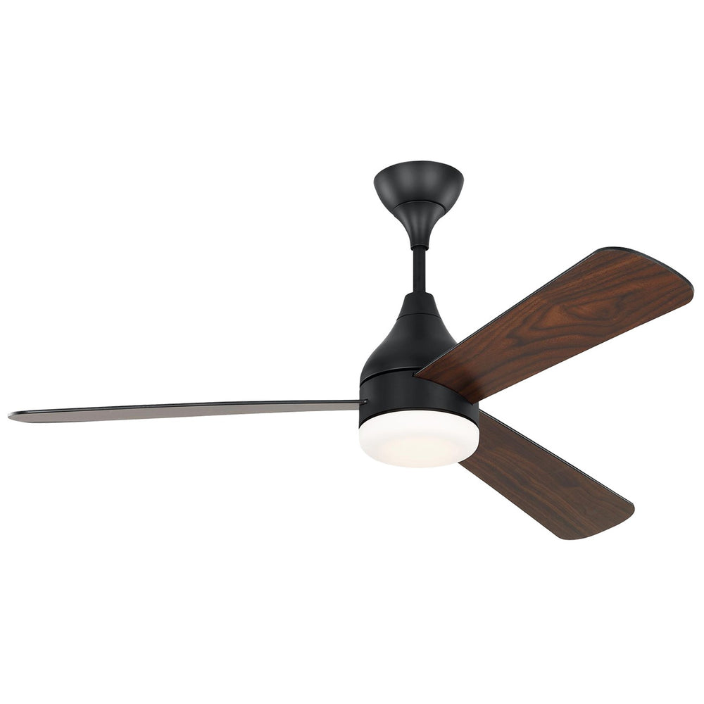 Visual Comfort Fan Canada - 52"Ceiling Fan - Streaming - Midnight Black- Union Lighting Luminaires Decor