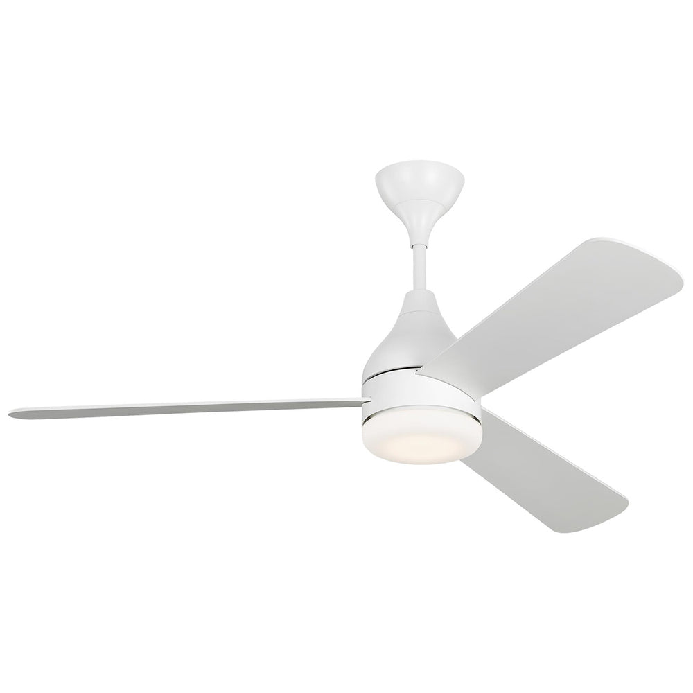 Visual Comfort Fan Canada - 52"Ceiling Fan - Streaming - Matte White- Union Lighting Luminaires Decor