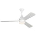 Visual Comfort Fan Canada - 52"Ceiling Fan - Streaming - Matte White- Union Lighting Luminaires Decor