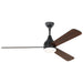 Visual Comfort Fan Canada - 60" Ceiling Fan - Streaming - Midnight Black- Union Lighting Luminaires Decor