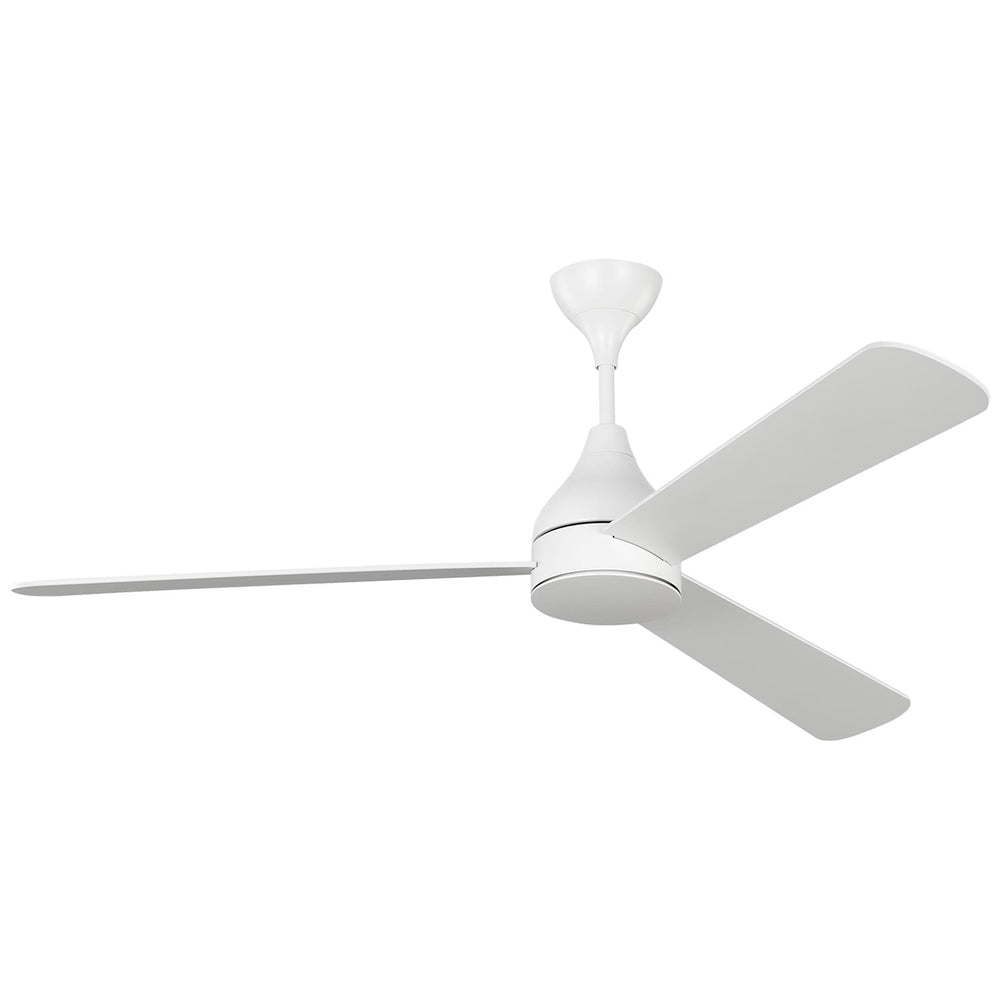 Visual Comfort Fan Canada - 60" Ceiling Fan - Streaming - Matte White- Union Lighting Luminaires Decor