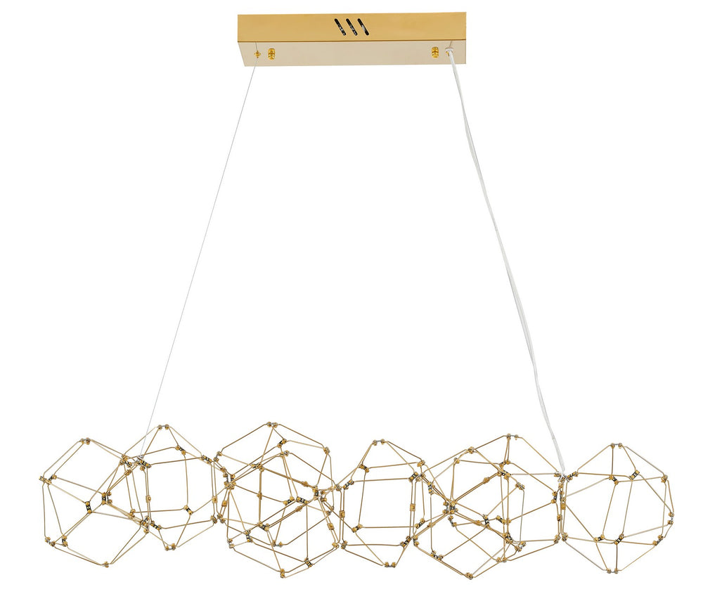 Bethel International Canada - LED Chandelier - Gold- Union Lighting Luminaires Decor