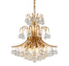 Bethel International Canada - Ten Light Chandelier - Stain Brass- Union Lighting Luminaires Decor