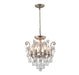 Bethel International Canada - Six Light Chandelier - Pewter- Union Lighting Luminaires Decor