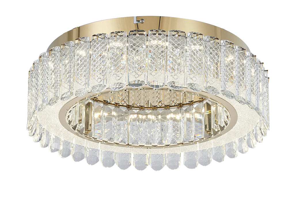 Bethel International Canada - LED Flush Mount - Gold- Union Lighting Luminaires Decor