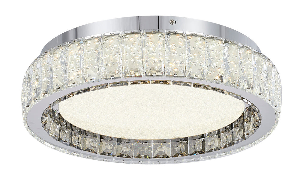Bethel International Canada - LED Flush Mount - Chrome- Union Lighting Luminaires Decor