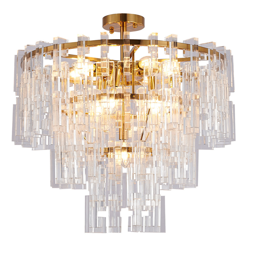 Bethel International Canada - Ten Light Chandelier - Antique Bronze- Union Lighting Luminaires Decor