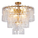Bethel International Canada - Ten Light Chandelier - Antique Bronze- Union Lighting Luminaires Decor