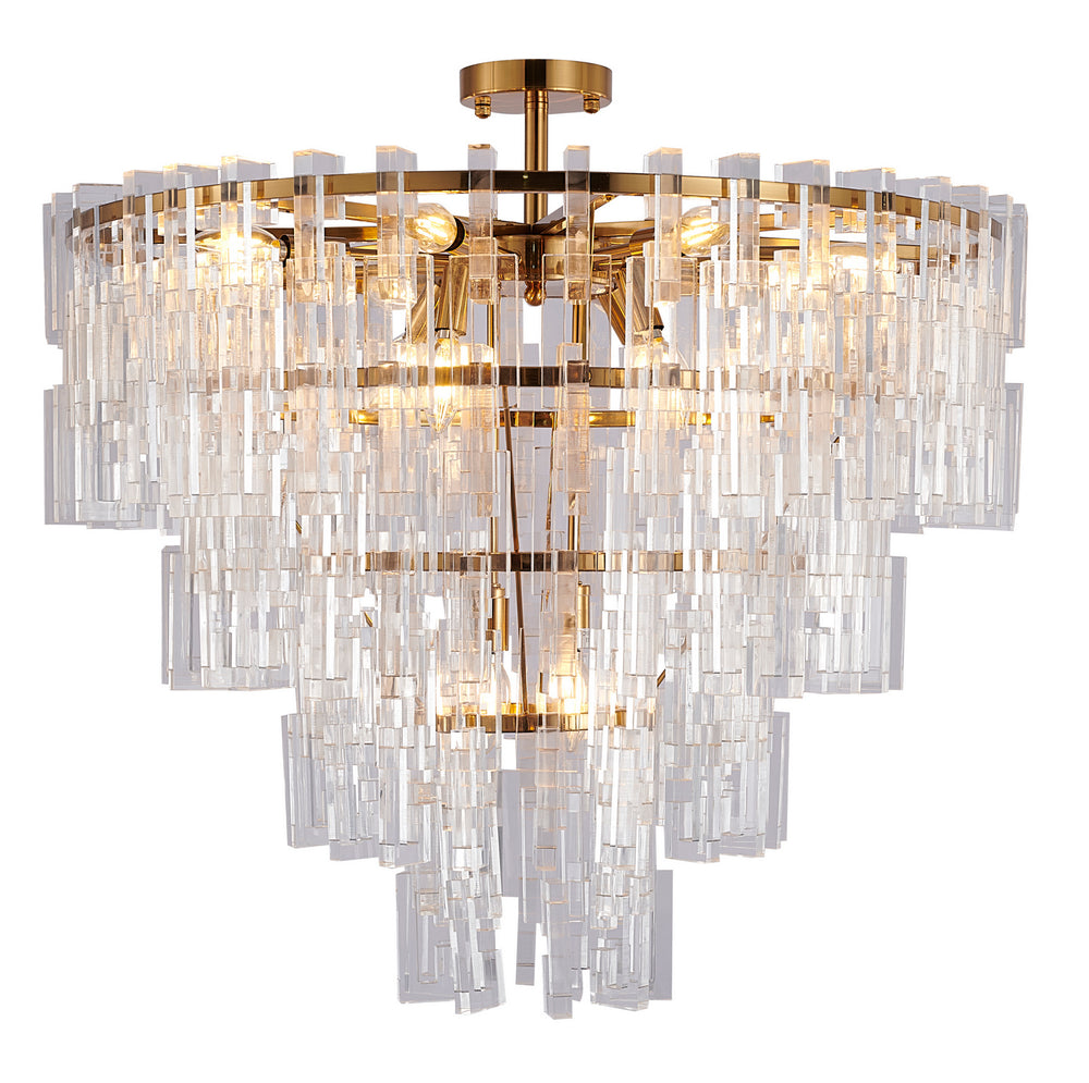 Bethel International Canada - 14 Light Chandelier - Antique Bronze- Union Lighting Luminaires Decor