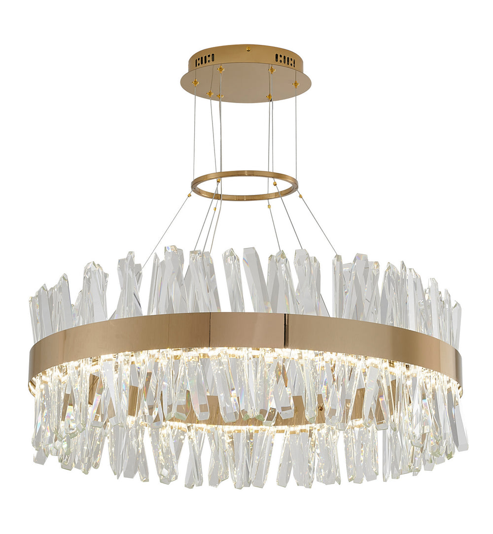 Bethel International Canada - LED Chandelier - Gold- Union Lighting Luminaires Decor