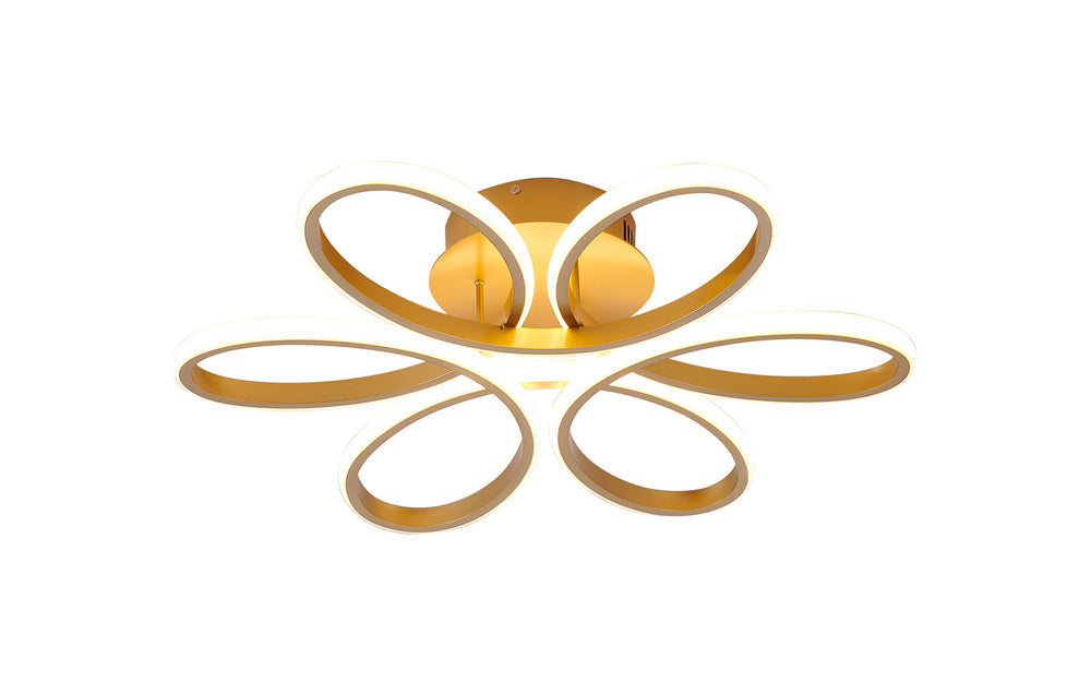 Bethel International Canada - LED Flush Mount - Brass- Union Lighting Luminaires Decor