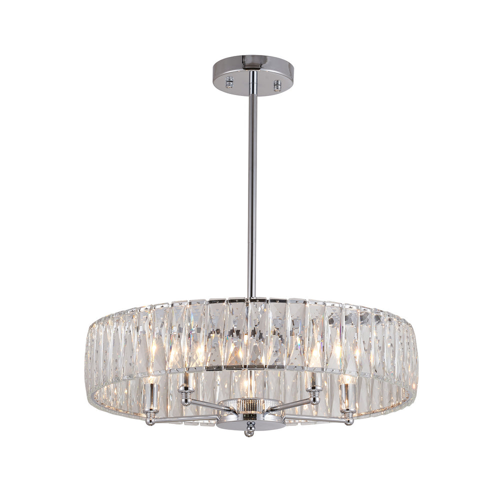 Bethel International Canada - Five Light Chandelier - Chrome- Union Lighting Luminaires Decor