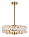 Bethel International Canada - Five Light Chandelier - Gold- Union Lighting Luminaires Decor