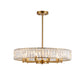 Bethel International Canada - Ten Light Chandelier - Gold- Union Lighting Luminaires Decor