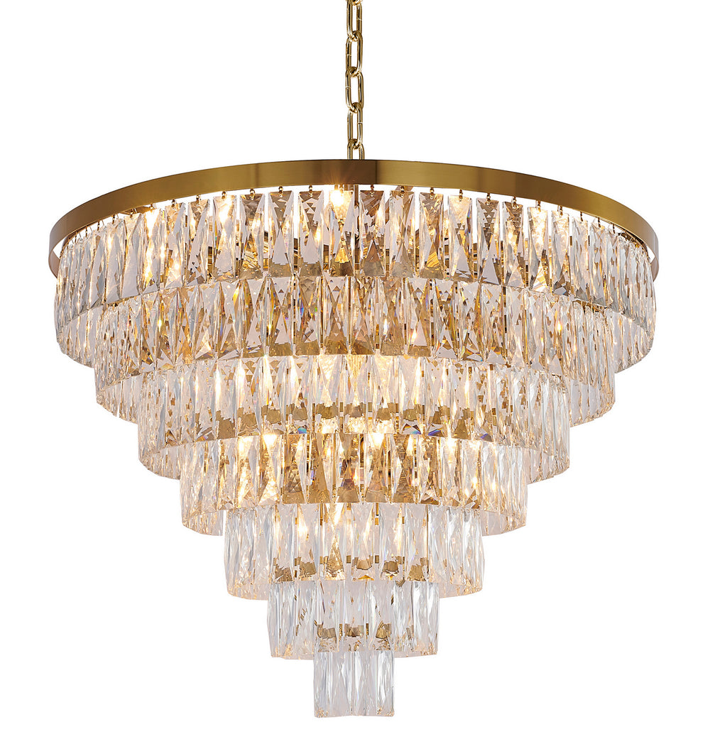 Bethel International Canada - 27 Light Chandelier - Gold- Union Lighting Luminaires Decor