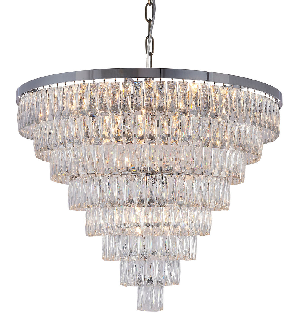 Bethel International Canada - 27 Light Chandelier - Chrome- Union Lighting Luminaires Decor