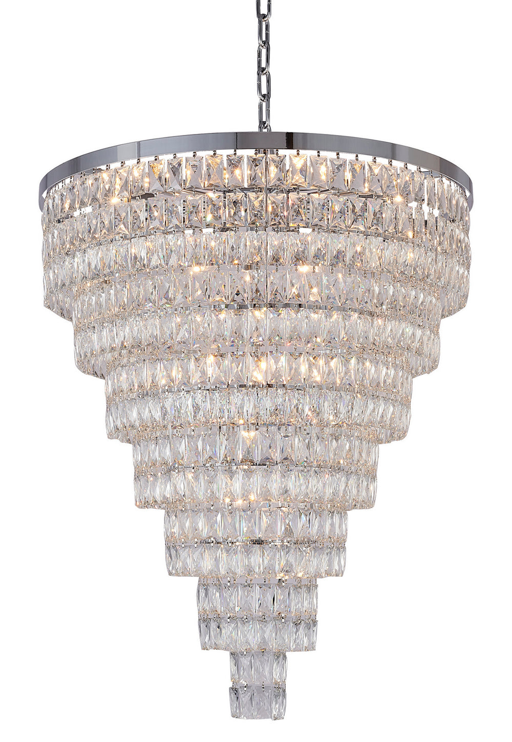 Bethel International Canada - 27 Light Chandelier - Chrome- Union Lighting Luminaires Decor