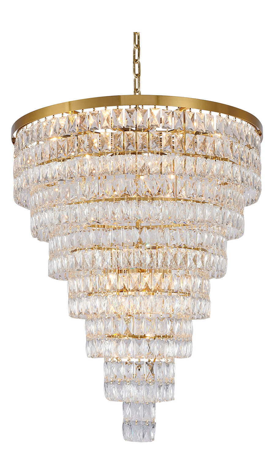 Bethel International Canada - 27 Light Chandelier - Gold- Union Lighting Luminaires Decor