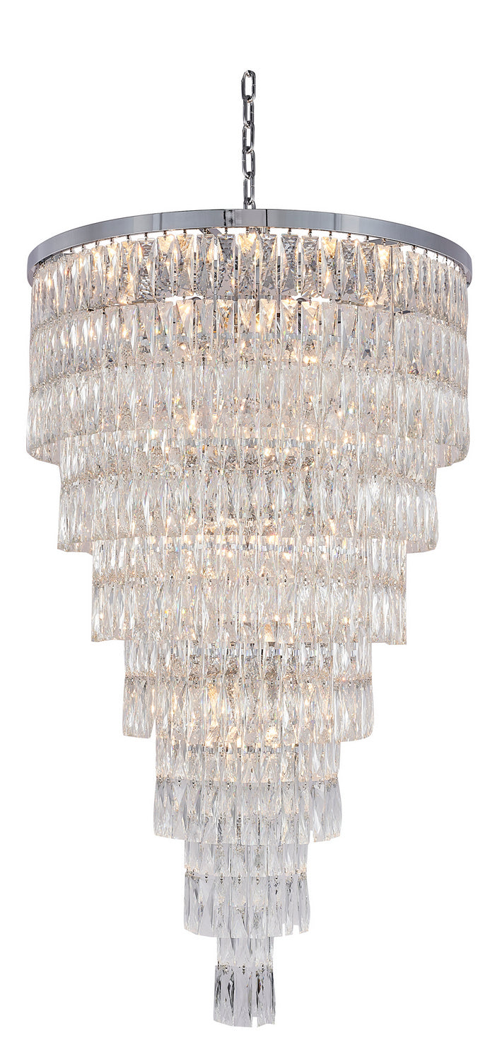 Bethel International Canada - 39 Light Chandelier - Chrome- Union Lighting Luminaires Decor