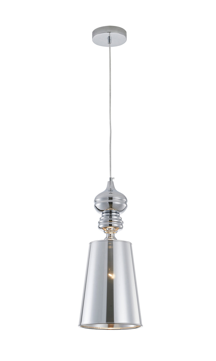 Bethel International Canada - One Light Pendant - Polished Chrome- Union Lighting Luminaires Decor
